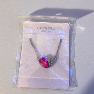 crystal jewelry necklace 💗